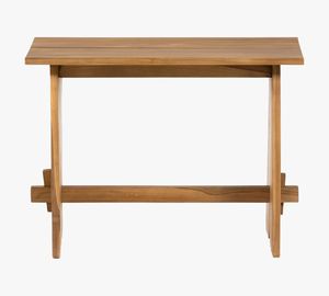 Wood Rectangular Accent <b>Stool</b> Made in India Handmade Commercial Buyers Usage Hotel Room Restaurant Indoor Outdoor Living Room - Product Image 6