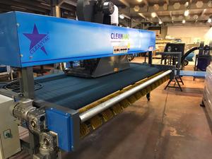 Cleanvac HM 210 Macchina Automatica per Finitura e Imballaggio di Tappeti Metallici Certificata CE con Garanzia di 2 Anni - Product Image 4