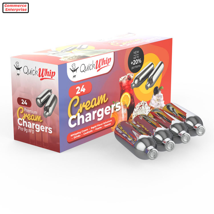 Лучшая рыночная цена, высшее качество, Quickwhip 9 г x 24 Упак., взбитые крема, зарядные устройства из США
