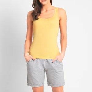 Vente en gros Débardeur Skinny Fit personnalisé Séchage rapide Respirant Coton Yoga Stretch Workout Singlet Casual Sport Style pour Gym - Product Image 2