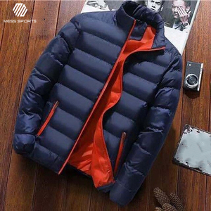 MESS SPORTS Men's 2024 Fashion New Unique Design Custom Hooded Reversible Eco-Friendly <b>Winter</b> Puffer <b>Jackets</b> <b>Cheap</b> Price High - Product Image 2