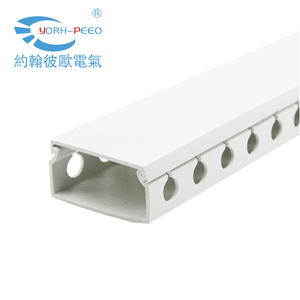 YORH-PEEO Nhà Máy Giá 60X100 65X45 65X65 Núi Cable Raceway Pvc Kabelkanal - Product Image 4