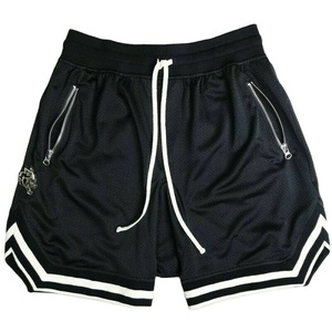 Short athlétique d'été décontracté pour hommes Séchage rapide Maille respirante Plage Workout Gym Short de course Personnalisé Polyester Taille élastique - Product Image 2