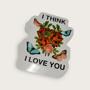 Diseño de logotipo personalizado, respetuoso con el medio ambiente, reutilizable, UV, resistente al agua, vinilo troquelado único, pegatina decorativa para ordenador portátil UV - Product Image 1