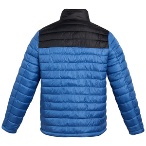 Manteau d'hiver promotionnel brillant de la meilleure qualité, veste en coton bouffant pour hommes, logo personnalisé à l'avant avec col montant - Product Image 6