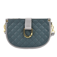 2022 Famous Brand Affordable Custom Lock Crossbody Women Shoulder Half Moon Handbags Wholesale