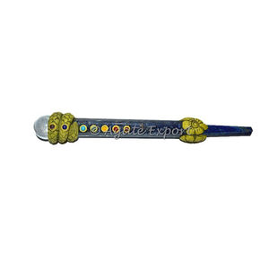 Lapis Lazuli Orgone Chakra Baguettes Tibétaines Cristal Naturel 7 Chakra Baguettes de Guérison Baguettes Tibétaines en Cristal Feng Shui Pierre Produits de Guérison - Product Image 1