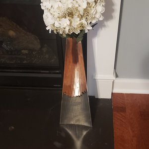 Florero de Metal de Diseño Moderno para Decoración del Hogar, Maceta - Product Image 3