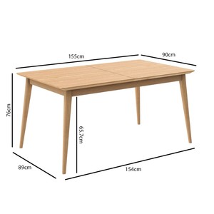 Ensemble de meubles de salle à manger en bois de teck de style moderne table 2 chaises de salle à manger en rotin avec 2 fauteuils en osier pieds en métal - Product Image 2