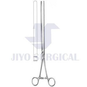 Pince intestinale atraumatique droite laparoscopique en acier inoxydable de qualité supérieure de 33cm Instrument Recta manuel - Product Image 3