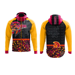 Sudaderas con capucha y pantalones de chándal de alta calidad para hombres Nueva sublimación personalizada impresa en 3D de moda para primavera - Product Image 1