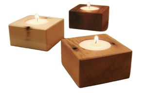 100% Natural Wood <b>Candle</b> Holder Good Quality Price Wood <b>Candle</b> <b>Tea</b> Light with Natural Polished for Selling Sale - Product Image 5