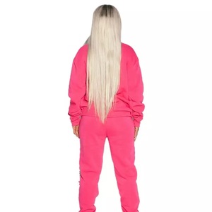 Blue Wholesale Women Tracksuit For Sportswear Slim Fit <b>Ladies</b> <b>Jogging</b> <b>suits</b> Sleeveless hoodies Sports Joggers 2 Piece - Product Image 5