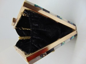 Handmade clutch bag Metal frame purse wallet sling bag bridal bags - Product Image 5