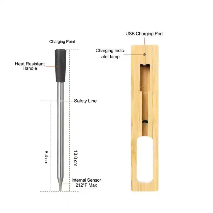 ThermoPro Wireless Meat Thermometer Digital Grill Smoker BBQ