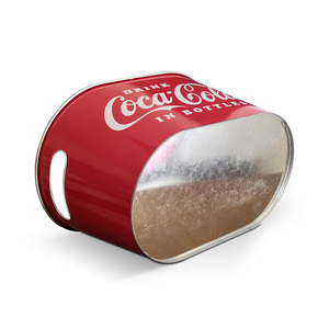 Cubitera ovalada de Metal con diseño de <span class=keywords><strong>Cola</strong></span> promocional personalizada, 10L - Product Image 2