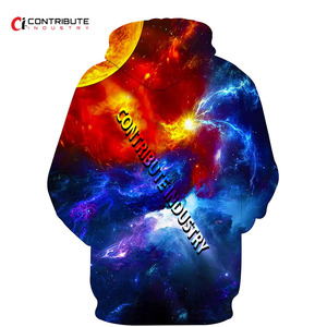 Sweat à capuche unisexe personnalisé en polaire sublimé 100 % polyester, vierges imprimés pour hommes et femmes, respirant, séchage rapide, écologique - Product Image 3