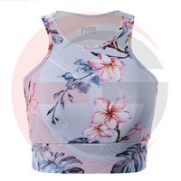 Soutien-gorge de sport respirant à maintien élevé pour femme, imprimé numérique par sublimation, grande taille, style tendance Ever Glow
