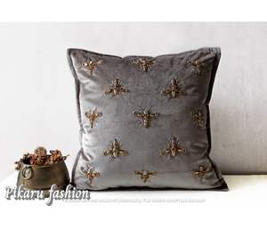 Innermor Embroidery New Fashion Plaid Cushion Cover <b>Pillow</b> Cover Pillowcase Home Decorative Sofa Throw <b>Pillow</b> - Product Image 1