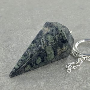 ลูกตุ้ม Kambaba Jasper คุณภาพสูงซื้อออนไลน์พลอยโมราดาวใหม่บำบัดฮวงจุ้ยในโลก7903232กว้าง MS-571 - Product Image 3