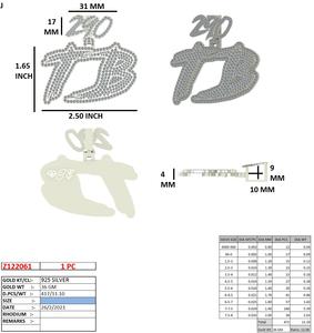 Anillo de Diamante Cultivado en Laboratorio de Plata 925 Personalizado, Estilo Hip-Hop, 11.10 Quilates, 36 Gramos, Certificado para Compromiso o Boda de Hombre - Product Image 3