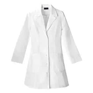 实验室外套医院护理制服设计白色医院制服批发男女通用医用实验室外套