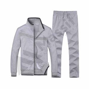 Conjuntos de logotipo personalizado de chándal para hombre OEM con servicio al por mayor en blanco liso - Product Image 5