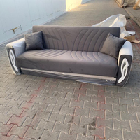 Canapé-lit Chesterfield convertible moderne turc sans taxes, avec cadre en bois massif et fonction massage, pour salon et hôtel (marché britannique)