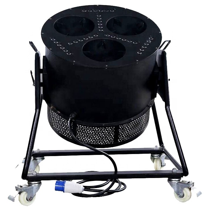 Праздничные принадлежности, нагнетатель для конфетти, пушка, пушка для конфетти, тройной светодиодный нагнетатель для конфетти для DJ, сцены, ночного клуба, спецэффектов