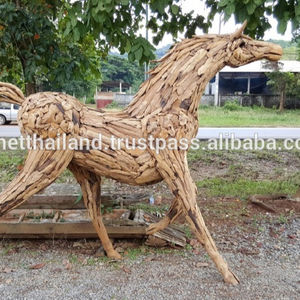 ประติมากรรมม้าจากไม้ลอยน้ำ - Product Image 4