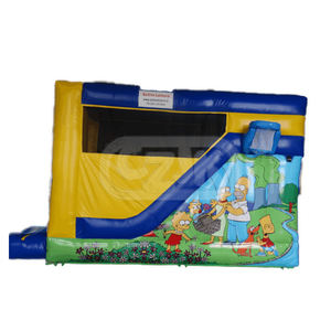 Château gonflable Moonwalk, trampoline gonflable, château gonflable pour enfants, trampoline Simpson - Product Image 2