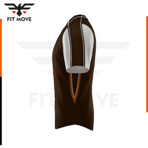 Camisetas de béisbol de manga corta personalizadas de alta calidad, ropa deportiva transpirable con personalización OEM, precio al por mayor - Product Image 3