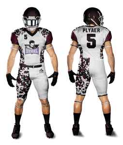 Uniforme de football américain réversible de haute qualité pour les jeunes Design personnalisé avec fonction respirante grande taille pour une utilisation sportive - Product Image 5