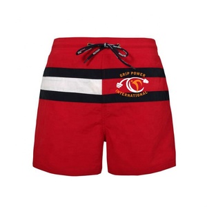 Pantalones Cortos Deportivos Casuales Personalizados para Hombre, Transpirables, de Poliéster Suave, Estilo Atlético, con Cierre Elástico en la Cintura, Bolsillos de Secado Rápido - Product Image 1