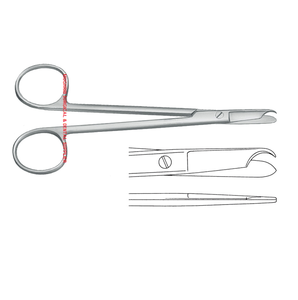 Tijeras de Ligadura Littaure, Rectas, 14 cm, Fabricante y Exportador de Instrumentos Quirúrgicos - Product Image 2