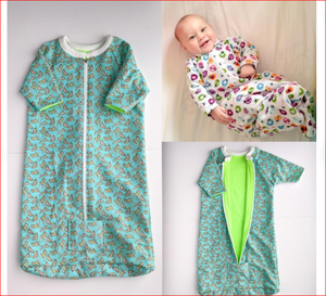 Saco de dormir de algodón 100% orgánico para bebé, mejor saco de dormir de invierno, precio de fábrica - Product Image 3