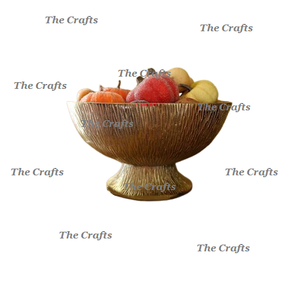 Frutero de Acero Inoxidable y Latón con Forma Redonda de Primera Calidad, Frutero Decorativo al por Mayor - Product Image 6