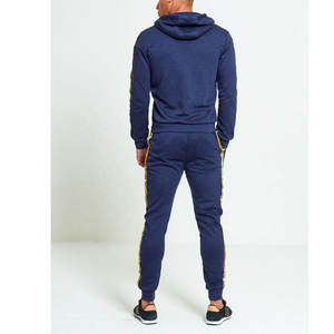 Chándal con capucha y cremallera para hombre, atuendo informal, chándal deportivo de manga larga para correr - Product Image 4