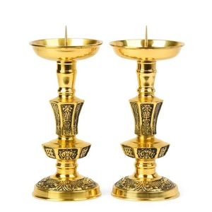 DIFFERENT TYPES of BRASS <b>CANDELABRA</b> and CANDLE SET BRASSWORLD INDIA - Product Image 2