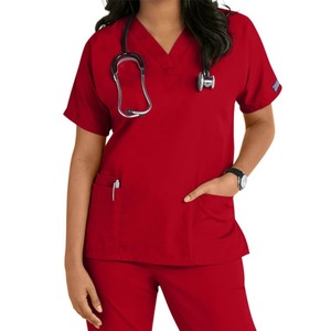 Conjunto de ropa con estampado para hombre y mujer, conjunto de Top estampado quirúrgico, uniforme a la moda, Tops médicos Unisex, enfermera Scrub - Product Image 3