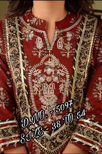 Tissu en rayonne de qualité supérieure pour Kurti + Dupatta en rayonne, Anarkali complet de grande largeur, costumes Anarkali de Bollywood par Royal Export - Product Image 3