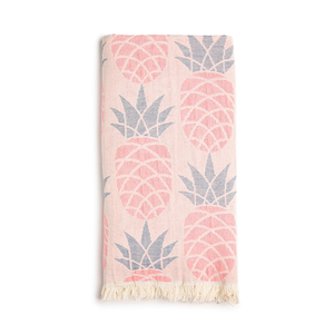Colorful Pineapple Jacquard Peshtemal Wholesale Turkish <b>Towel</b> 100% Cotton Made in Turkey - Product Image 3