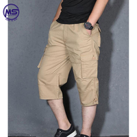 Shorts cargo décontractés pour hommes, en toile 100% coton, logo personnalisé, séchage rapide, respirant, confortable, grande taille