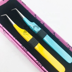 Top Sale Lash Tweezers <b>Eyelash</b> Tweezers Silver Tip Custom 90 Degree <b>Eyelash</b> <b>Extension</b> Tweezer Private Label Logo <b>mink</b> - Product Image 3