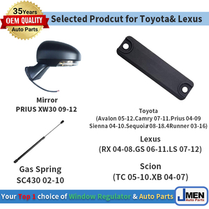 Jmen 69840-20400 Elevalunas eléctrico para TOYOTA Corolla Premio 98- 4D- RL Car Auto Body Repuestos - Product Image 2