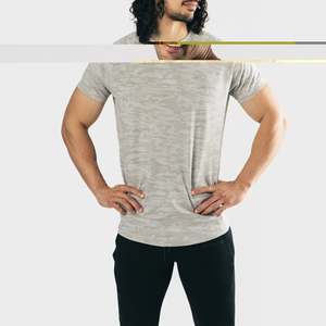 T-shirt homme en coton surdimensionné personnalisé 2026, de haute qualité, fabriqué en usine, avec logo imprimé sur mesure - Product Image 5