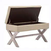 TUNUO panca moderna struttura in legno camera da letto confortevole divano sedia soggiorno pouf