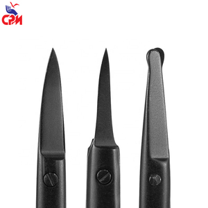 Ciseaux à cuticules professionnels en acier inoxydable, pointe en forme de flèche, ultra-affûtés, outil de manucure pour usage en salon, haute précision - Product Image 2