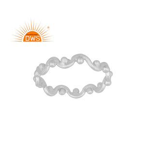 Fine Sterling Silver Handmade Statement <b>Ring</b> For Women Silver Jewelry Manufacturer - Product Image 1