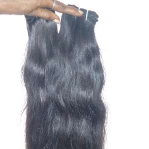 Extensiones de cabello humano sin procesar, extensiones de cabello virgen indio Remy, precio de fábrica - Product Image 1